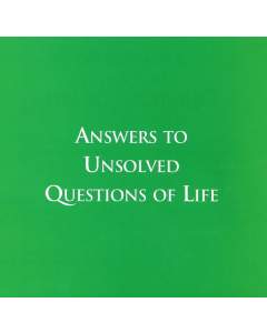 Answers to Unsolved Questions of Life - Audio CD